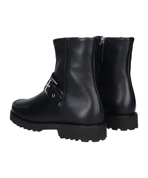 INTER-CHAUSSURES / インター ショシュール ブーツ（ショート丈） | 【FABIO RUSCONI】オブリークトウベルトモカブーツ | 詳細3