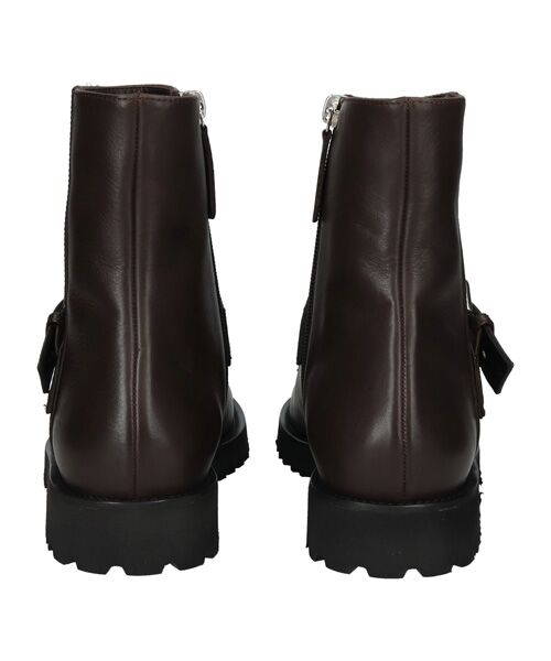 INTER-CHAUSSURES / インター ショシュール ブーツ（ショート丈） | 【FABIO RUSCONI】オブリークトウベルトモカブーツ | 詳細14