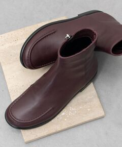 INTER-CHAUSSURES / インター ショシュール ブーツ（ショート丈） | 【FABIO RUSCONI】オブリークトウサイドシームモカブーツ