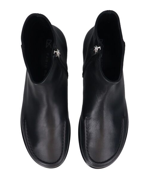 INTER-CHAUSSURES / インター ショシュール ブーツ（ショート丈） | 【FABIO RUSCONI】オブリークトウサイドシームモカブーツ | 詳細4