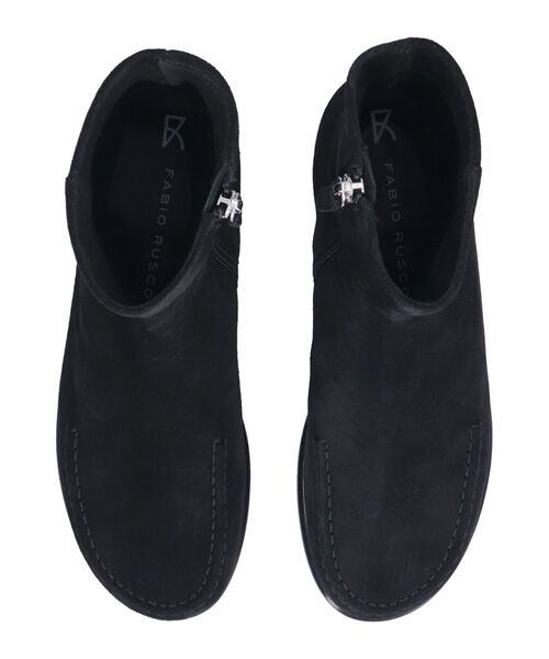 INTER-CHAUSSURES / インター ショシュール ブーツ（ショート丈） | 【FABIO RUSCONI】オブリークトウサイドシームモカブーツ | 詳細13