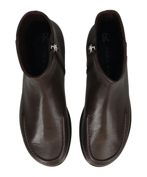 INTER-CHAUSSURES / インター ショシュール ブーツ（ショート丈） | 【FABIO RUSCONI】オブリークトウサイドシームモカブーツ | 詳細22