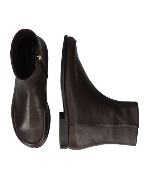 INTER-CHAUSSURES / インター ショシュール ブーツ（ショート丈） | 【FABIO RUSCONI】オブリークトウサイドシームモカブーツ | 詳細23