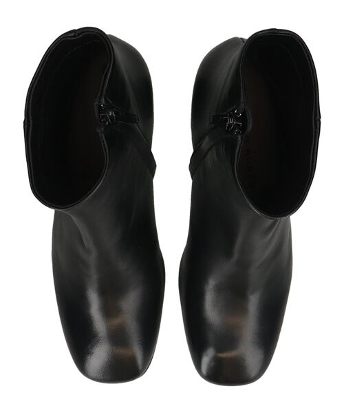 INTER-CHAUSSURES / インター ショシュール ブーツ（ショート丈） | 【FABIO RUSCONI】スクエアトウレザーショートブーツ | 詳細5