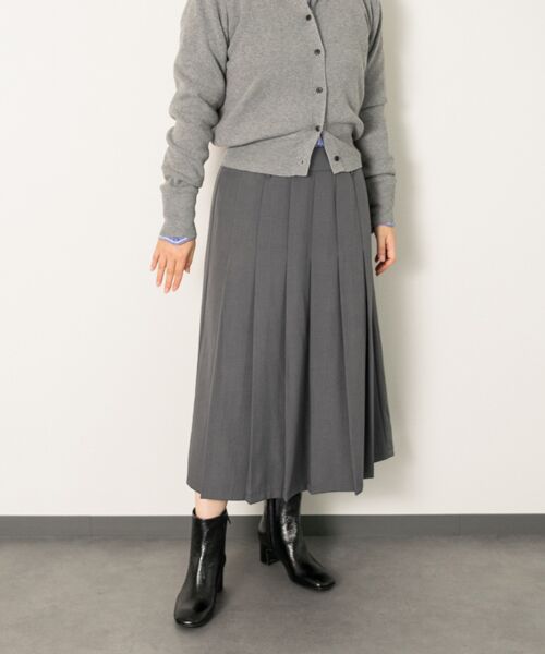 INTER-CHAUSSURES / インター ショシュール ブーツ（ショート丈） | 【FABIO RUSCONI】スクエアトウレザーショートブーツ | 詳細20