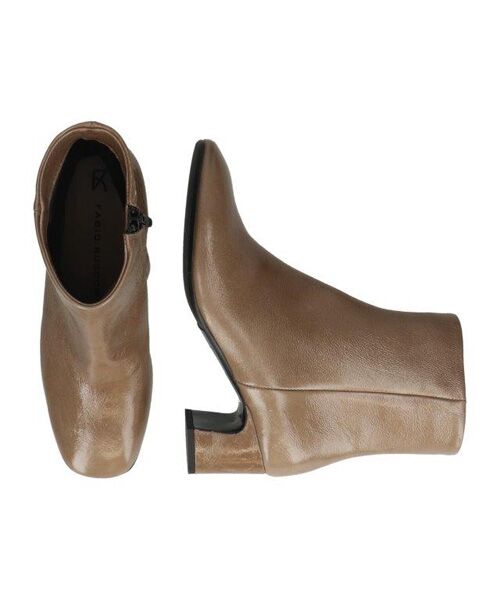 INTER-CHAUSSURES / インター ショシュール ブーツ（ショート丈） | 【FABIO RUSCONI】スクエアトウレザーショートブーツ | 詳細28