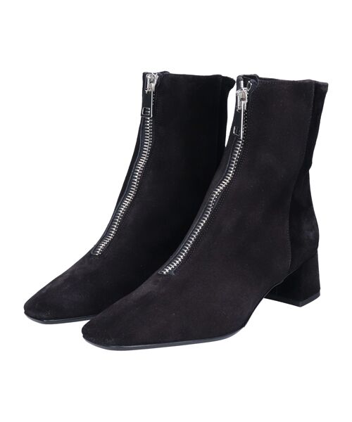 INTER-CHAUSSURES / インター ショシュール ブーツ（ショート丈） | 【FABIO RUSCONI】スクエアトウセンタージップショートブーツ | 詳細10