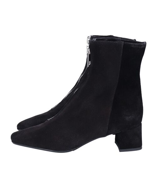 INTER-CHAUSSURES / インター ショシュール ブーツ（ショート丈） | 【FABIO RUSCONI】スクエアトウセンタージップショートブーツ | 詳細11