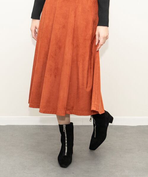 INTER-CHAUSSURES / インター ショシュール ブーツ（ショート丈） | 【FABIO RUSCONI】スクエアトウセンタージップショートブーツ | 詳細17