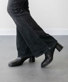 INTER-CHAUSSURES / インター ショシュール ブーツ（ショート丈） | 【FABIO RUSCONI】オブリークトウサイドシームショートブーツ