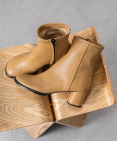 INTER-CHAUSSURES / インター ショシュール ブーツ（ショート丈） | 【FABIO RUSCONI】オブリークトウサイドシームショートブーツ