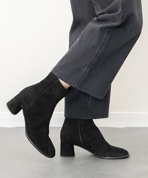 INTER-CHAUSSURES / インター ショシュール ブーツ（ショート丈） | 【FABIO RUSCONI】オブリークトウサイドシームショートブーツ | 詳細13