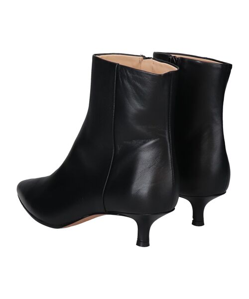 INTER-CHAUSSURES / インター ショシュール ブーツ（ショート丈） | 【FABIO RUSCONI】ポインテッドトウプレーンショートブーツ | 詳細3