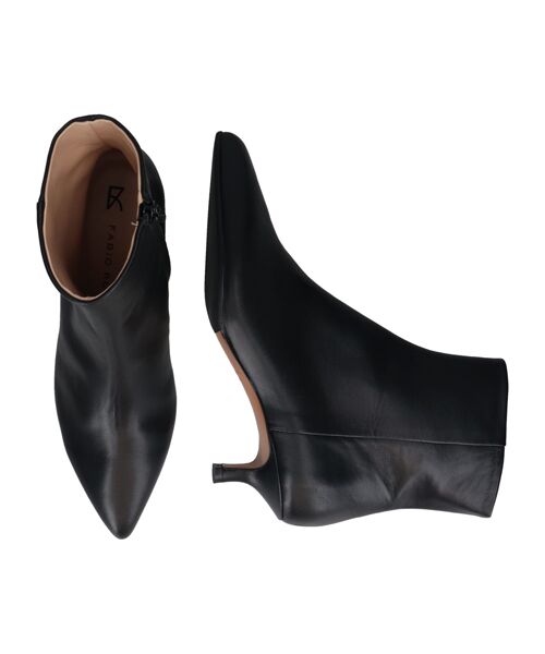 INTER-CHAUSSURES / インター ショシュール ブーツ（ショート丈） | 【FABIO RUSCONI】ポインテッドトウプレーンショートブーツ | 詳細8