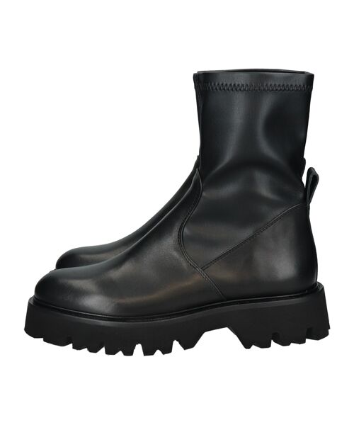 INTER-CHAUSSURES / インター ショシュール ブーツ（ショート丈） | 【FABIO RUSCONI】タンクソールストレッチショートブーツ | 詳細2