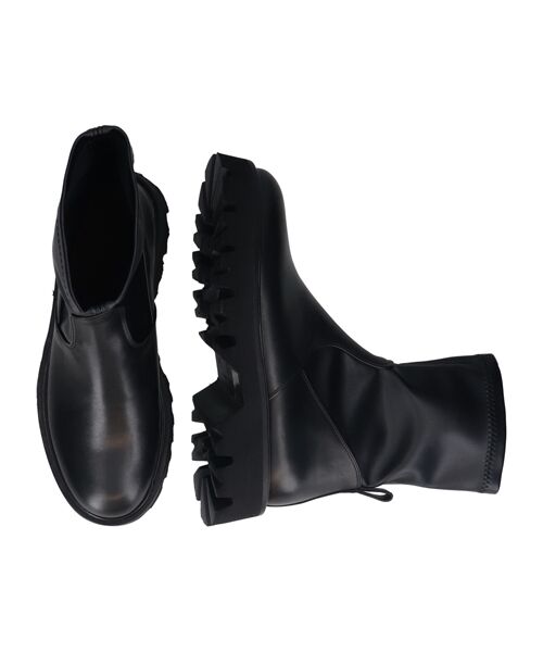 INTER-CHAUSSURES / インター ショシュール ブーツ（ショート丈） | 【FABIO RUSCONI】タンクソールストレッチショートブーツ | 詳細7