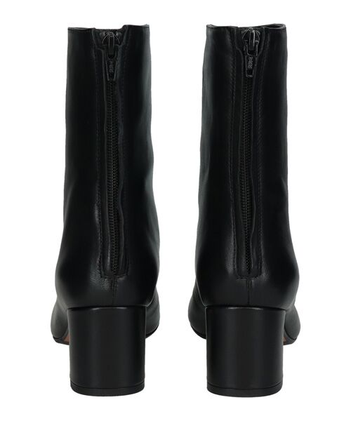 INTER-CHAUSSURES / インター ショシュール ブーツ（ショート丈） | 【FABIO RUSCONI】バックジップスムースレザーショートブーツ | 詳細4