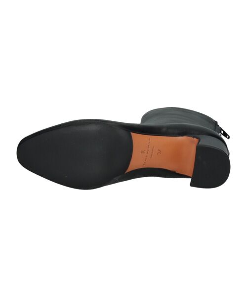 INTER-CHAUSSURES / インター ショシュール ブーツ（ショート丈） | 【FABIO RUSCONI】バックジップスムースレザーショートブーツ | 詳細6