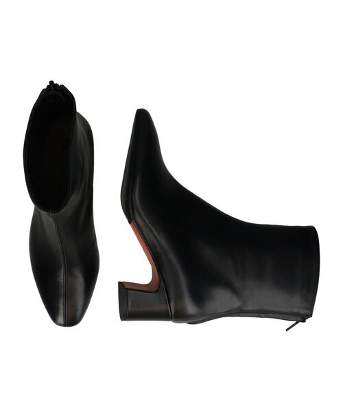 INTER-CHAUSSURES / インター ショシュール ブーツ（ショート丈） | 【FABIO RUSCONI】バックジップスムースレザーショートブーツ | 詳細7