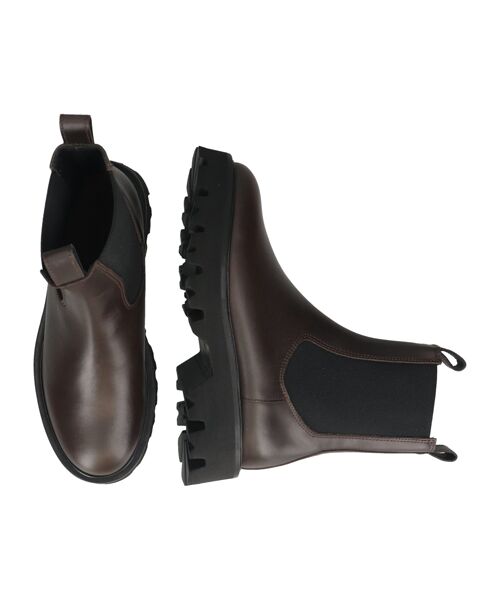 INTER-CHAUSSURES / インター ショシュール ブーツ（ショート丈） | 【FABIO RUSCONI】タンクソールサイドゴアブーツ | 詳細25