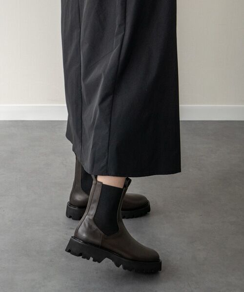 INTER-CHAUSSURES / インター ショシュール ブーツ（ショート丈） | 【FABIO RUSCONI】タンクソールサイドゴアブーツ | 詳細27