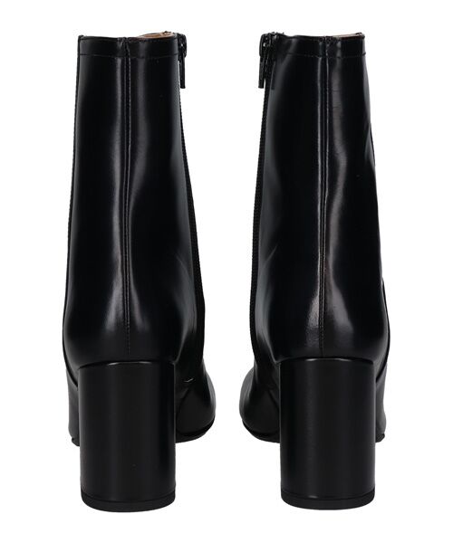 INTER-CHAUSSURES / インター ショシュール ブーツ（ショート丈） | 【FABIO RUSCONI】スクエアトウミドルヒールレザーブーツ | 詳細4