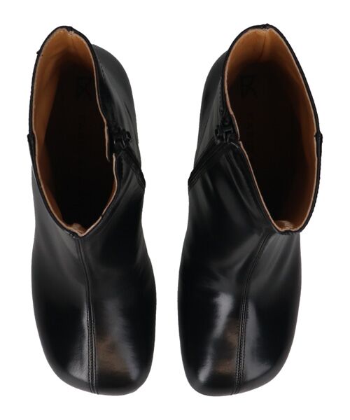 INTER-CHAUSSURES / インター ショシュール ブーツ（ショート丈） | 【FABIO RUSCONI】スクエアトウミドルヒールレザーブーツ | 詳細5