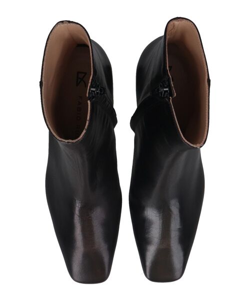 INTER-CHAUSSURES / インター ショシュール ブーツ（ショート丈） | 【FABIO RUSCONI】スクエアトウプレーンショートブーツ | 詳細5