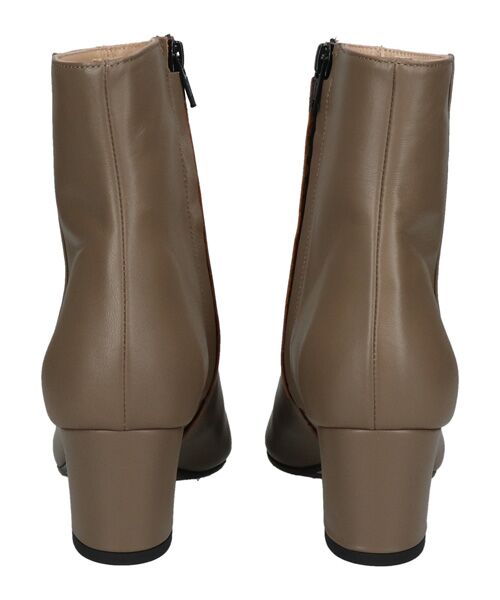 INTER-CHAUSSURES / インター ショシュール ブーツ（ショート丈） | 【FABIO RUSCONI】スクエアトウプレーンショートブーツ | 詳細13