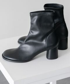 INTER-CHAUSSURES / インター ショシュール ブーツ（ショート丈） | 【FABIO RUSCONI】ラウンドトウストレッチショートブーツ