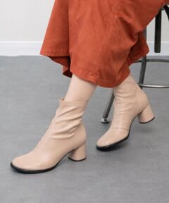 INTER-CHAUSSURES / インター ショシュール ブーツ（ショート丈） | 【FABIO RUSCONI】ラウンドトウストレッチショートブーツ