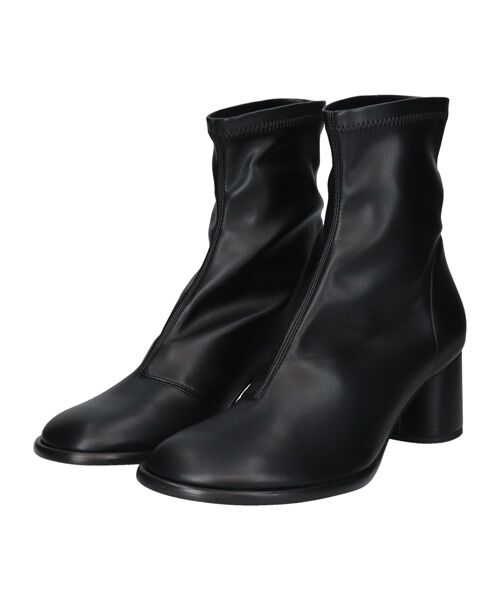 INTER-CHAUSSURES / インター ショシュール ブーツ（ショート丈） | 【FABIO RUSCONI】ラウンドトウストレッチショートブーツ | 詳細1