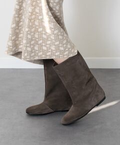 INTER-CHAUSSURES / インター ショシュール ブーツ（ショート丈） | 【FABIO RUSCONI】ラウンドトウルーズフィットショートブーツ