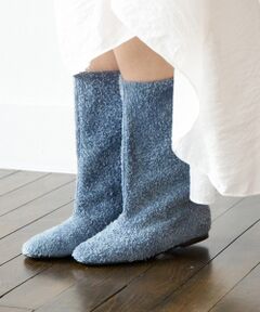 INTER-CHAUSSURES / インター ショシュール ブーツ（ショート丈） | 【FABIO RUSCONI】ラウンドトウルーズフィットショートブーツ