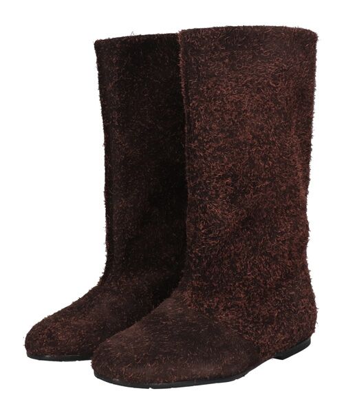 INTER-CHAUSSURES / インター ショシュール ブーツ（ショート丈） | 【FABIO RUSCONI】ラウンドトウルーズフィットショートブーツ | 詳細10