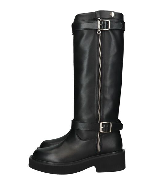 INTER-CHAUSSURES / インター ショシュール ブーツ（ロング丈） | 【FABIO RUSCONI】ラウンドトウエンジニアロングブーツ | 詳細2