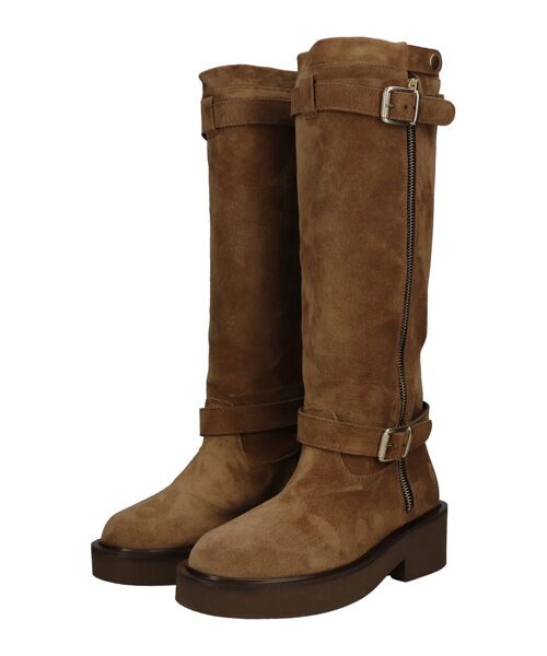 INTER-CHAUSSURES / インター ショシュール ブーツ（ロング丈） | 【FABIO RUSCONI】ラウンドトウエンジニアロングブーツ | 詳細15