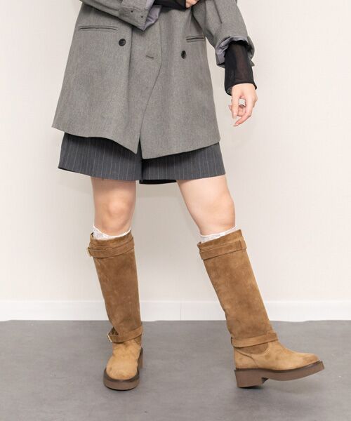 INTER-CHAUSSURES / インター ショシュール ブーツ（ロング丈） | 【FABIO RUSCONI】ラウンドトウエンジニアロングブーツ | 詳細21