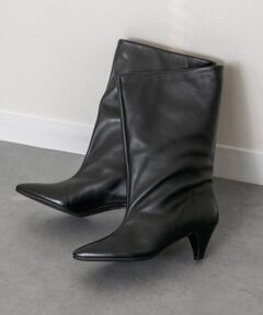 INTER-CHAUSSURES / インター ショシュール ブーツ（ショート丈） | 【FABIO RUSCONI】ルーズフィットポインテッドハーフブーツ