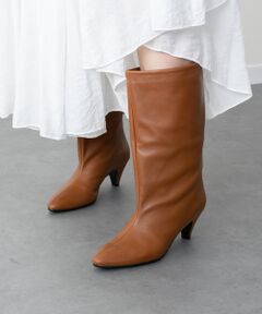 INTER-CHAUSSURES / インター ショシュール ブーツ（ショート丈） | 【FABIO RUSCONI】ルーズフィットポインテッドハーフブーツ