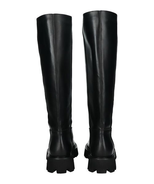 INTER-CHAUSSURES / インター ショシュール ブーツ（ロング丈） | 【FABIO RUSCONI】ラウンドトウトラックソールロングブーツ | 詳細4