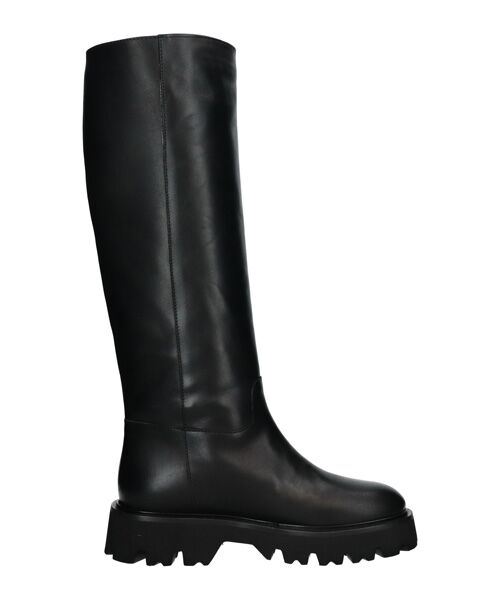 INTER-CHAUSSURES / インター ショシュール ブーツ（ロング丈） | 【FABIO RUSCONI】ラウンドトウトラックソールロングブーツ | 詳細5
