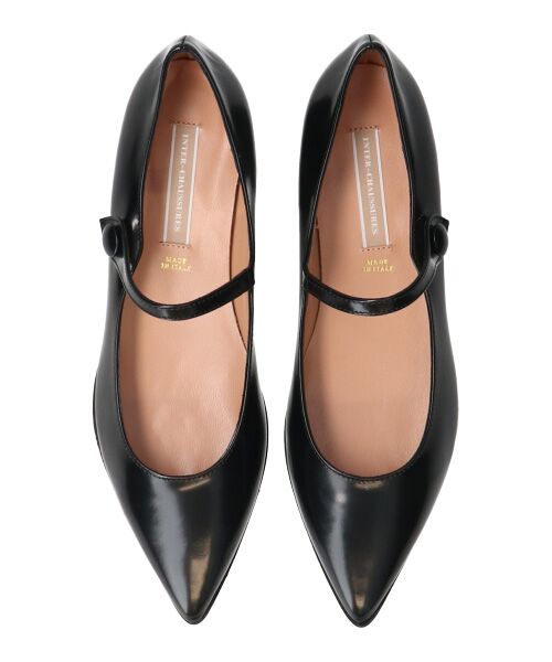INTER-CHAUSSURES / インター ショシュール パンプス | 【INTER-CHAUSSURES】ポインテッドトウストラップパンプス | 詳細5