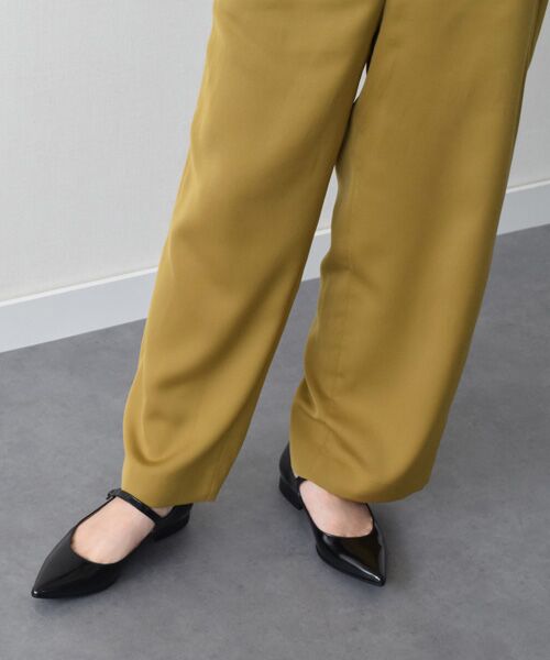 INTER-CHAUSSURES / インター ショシュール パンプス | 【INTER-CHAUSSURES】ポインテッドトウストラップパンプス | 詳細7