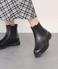 INTER-CHAUSSURES / インター ショシュール ブーツ（ショート丈） | 【INTER-CHAUSSURES】ラウンドトウサイドゴアブーツ