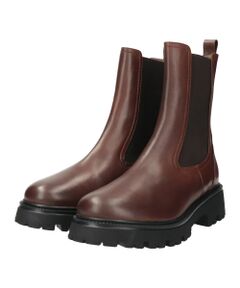 INTER-CHAUSSURES / インター ショシュール ブーツ（ショート丈） | 【INTER-CHAUSSURES】ラウンドトウベーシックサイドゴアブーツ