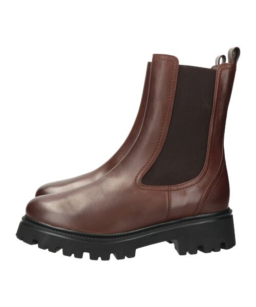 INTER-CHAUSSURES / インター ショシュール ブーツ（ショート丈） | 【INTER-CHAUSSURES】ラウンドトウベーシックサイドゴアブーツ | 詳細1