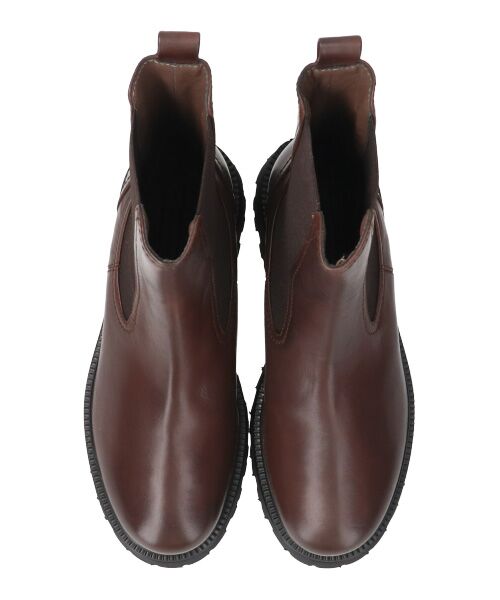 INTER-CHAUSSURES / インター ショシュール ブーツ（ショート丈） | 【INTER-CHAUSSURES】ラウンドトウベーシックサイドゴアブーツ | 詳細4