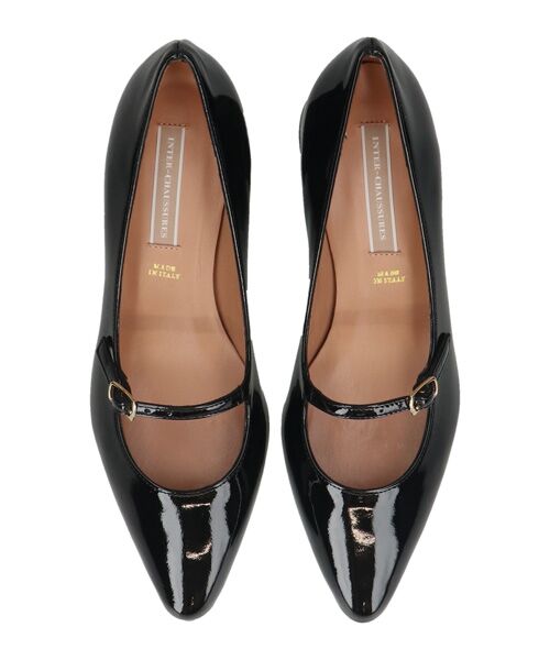 INTER-CHAUSSURES / インター ショシュール パンプス | 【INTER-CHAUSSURES】ポインテッドトウワンストラップパンプス | 詳細5
