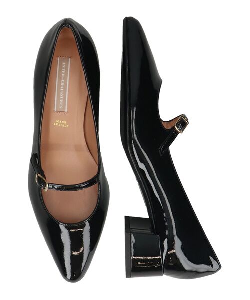 INTER-CHAUSSURES / インター ショシュール パンプス | 【INTER-CHAUSSURES】ポインテッドトウワンストラップパンプス | 詳細7
